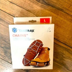Yaktrax Walking Spikes! New in Box! Ladies size Large.